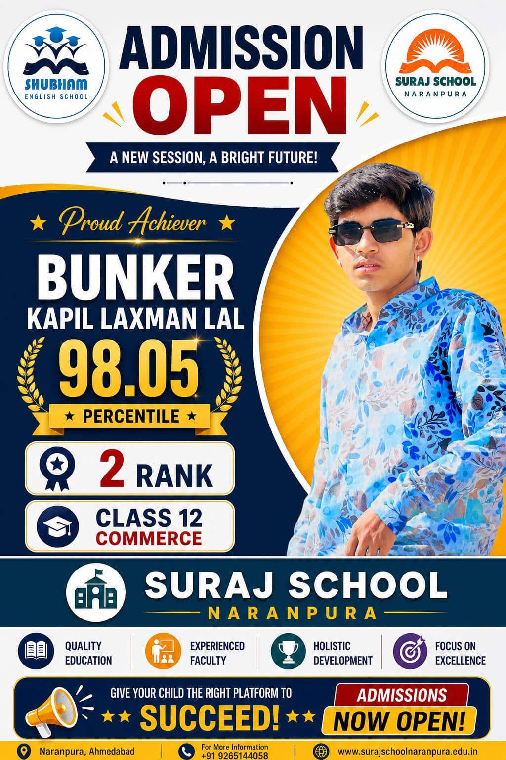 Second Rank Holder